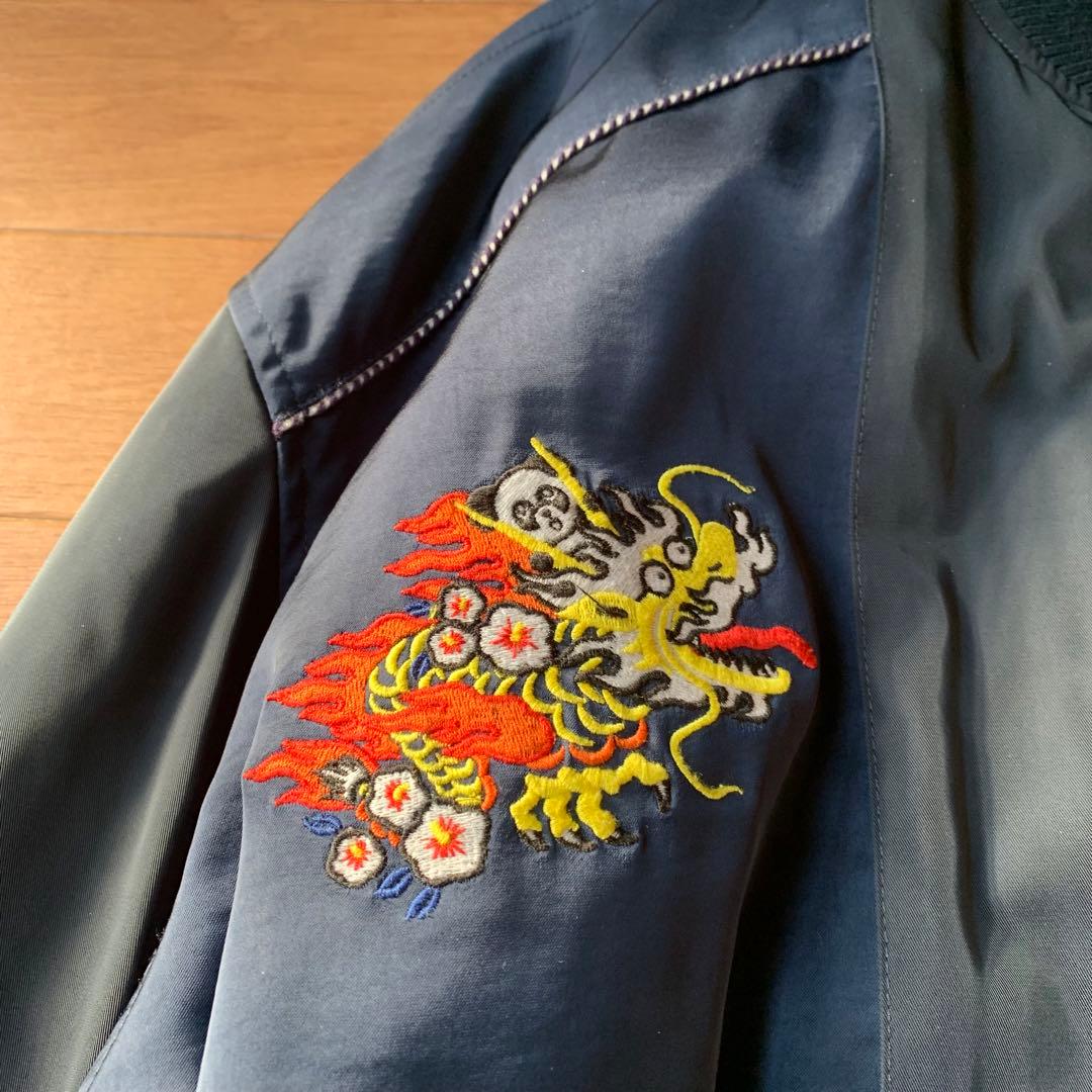 キャンディストリッパー ペペちゃん 刺繍 スカジャン MA-1 スタジャン