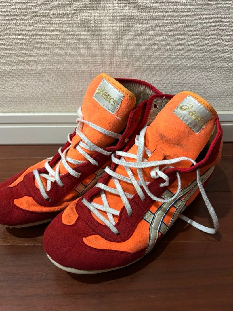 ASICS アシックス　旧オーダーレスリングシューズ　　24.5cm 袋付き