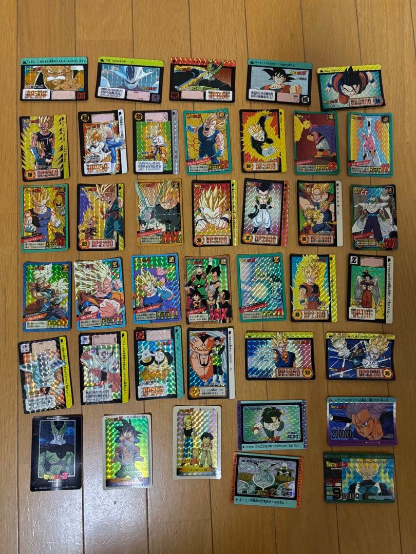 【当時物】 ドラゴンボールZカードダス キラ40枚 合計107枚セット