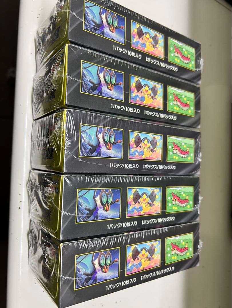 ポケモンカード MEGAドリームex 5 box シュリンク付き