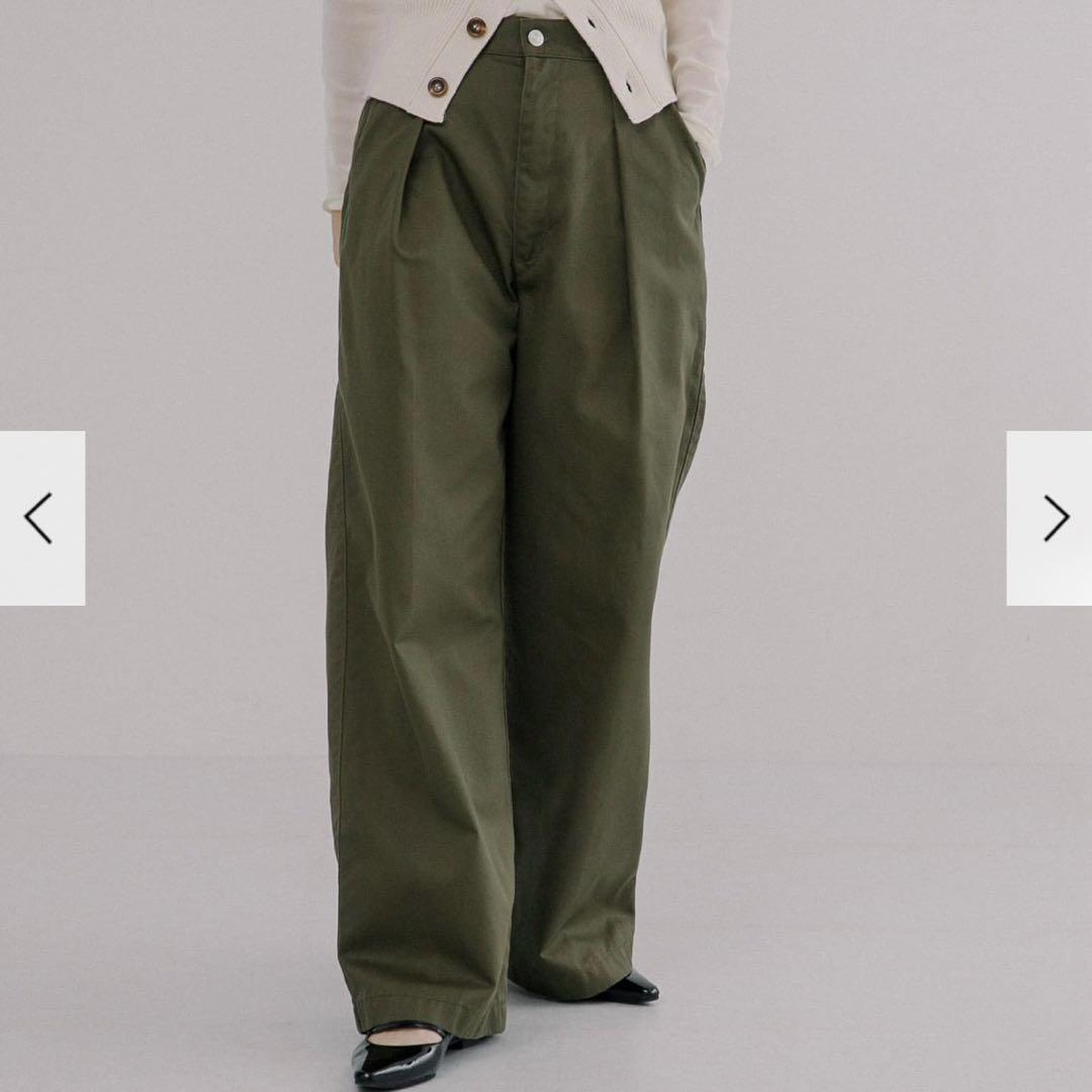 MAX　新品未使用⭐︎アーバンリサーチ×SHIOTA ワイドチノパン