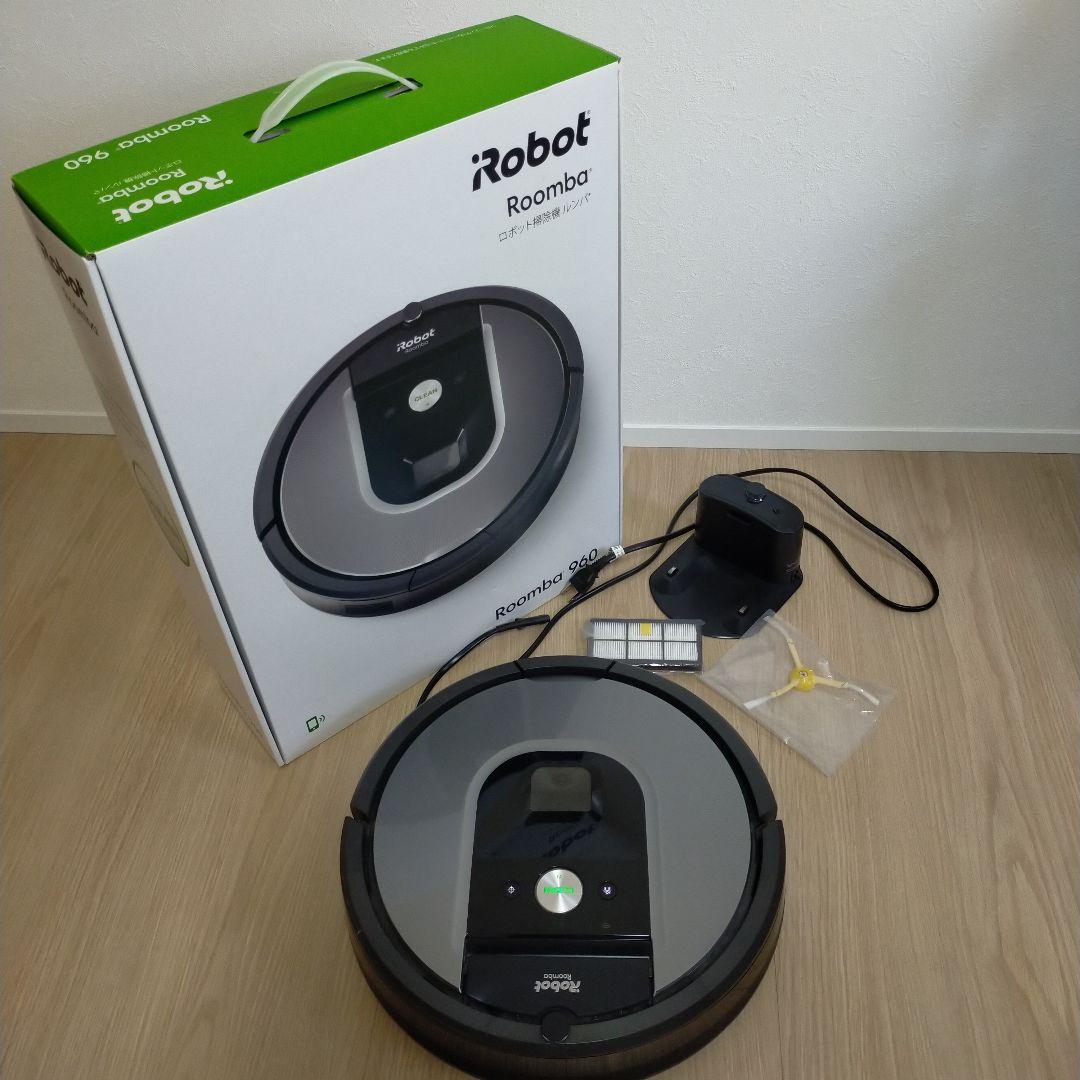 Roomba 960 本体 充電ドック、バーチャルウォール付