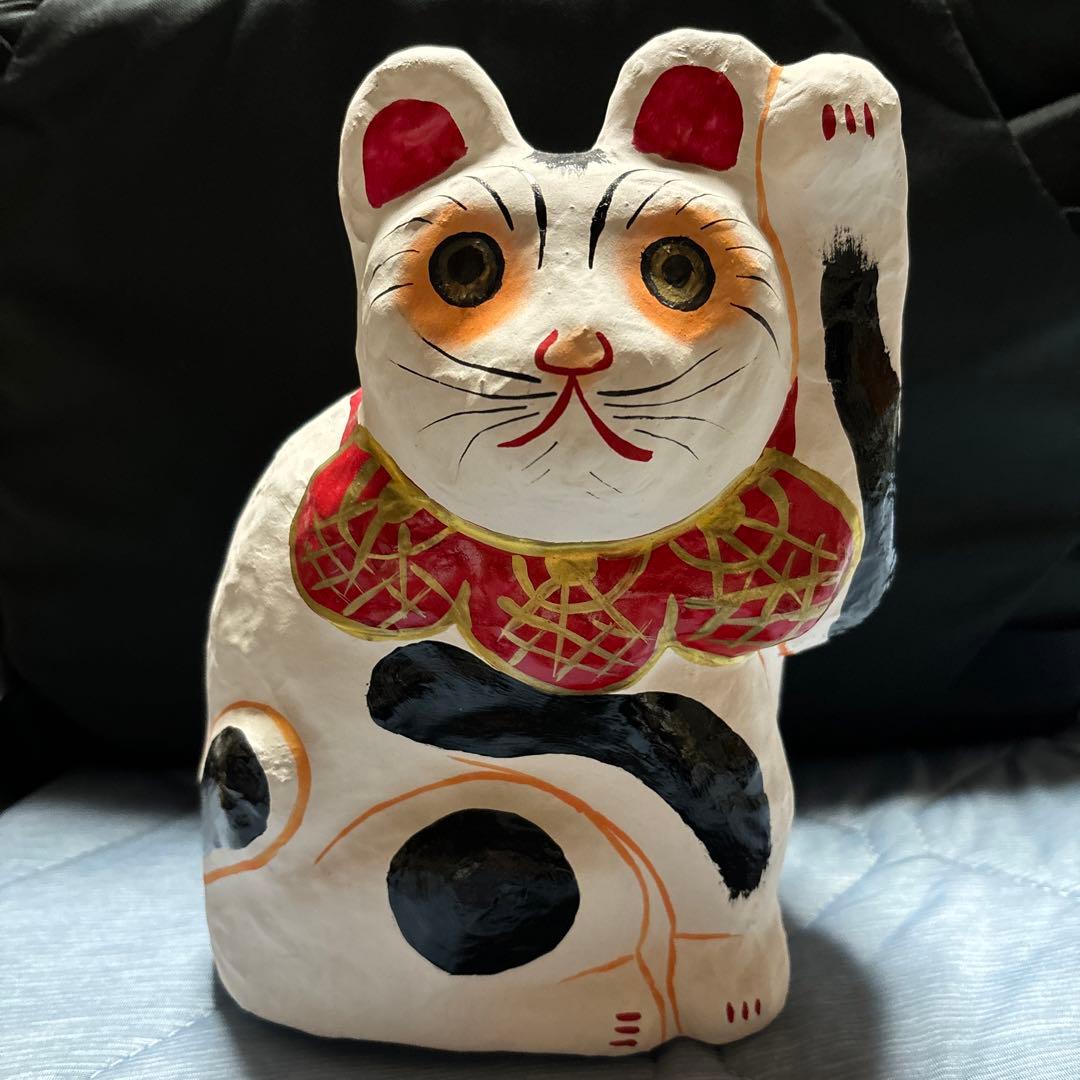 招き猫 多摩張り子