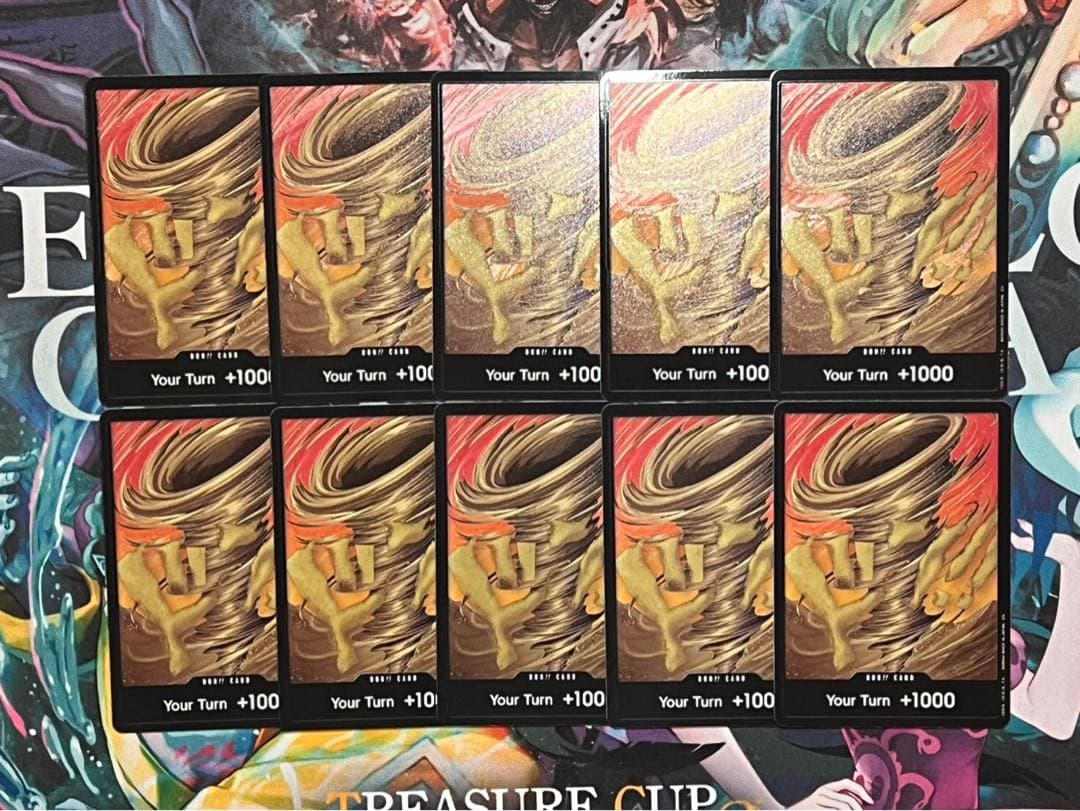 【ワンピースカードゲーム】英語版　クロコダイル　ドンカード　10枚セット