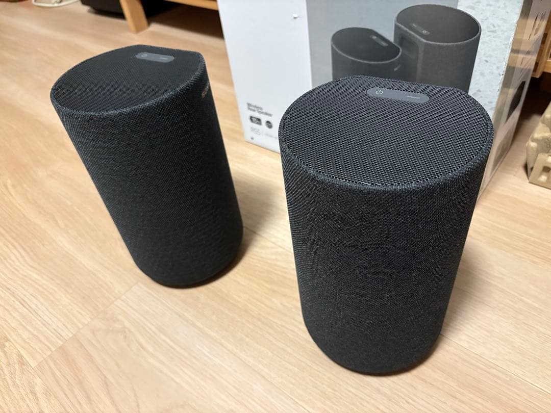 【美品】Sonyワイヤレスリアスピーカー　SA-RS5