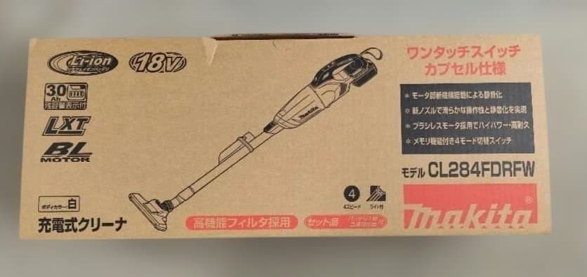Makita スティッククリーナー CL284FDZW