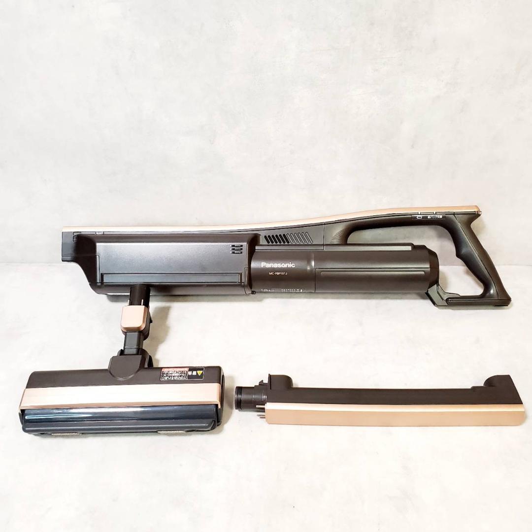 【稼働時間新品同様】パナソニック コードレス充電式掃除機 MC-PBP101J