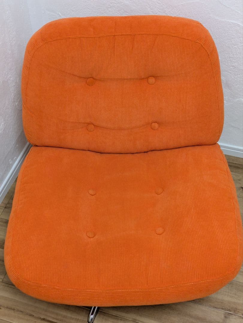 イケア ディヴリンゲ IKEA DYVLINGE 回転ソファ オレンジ