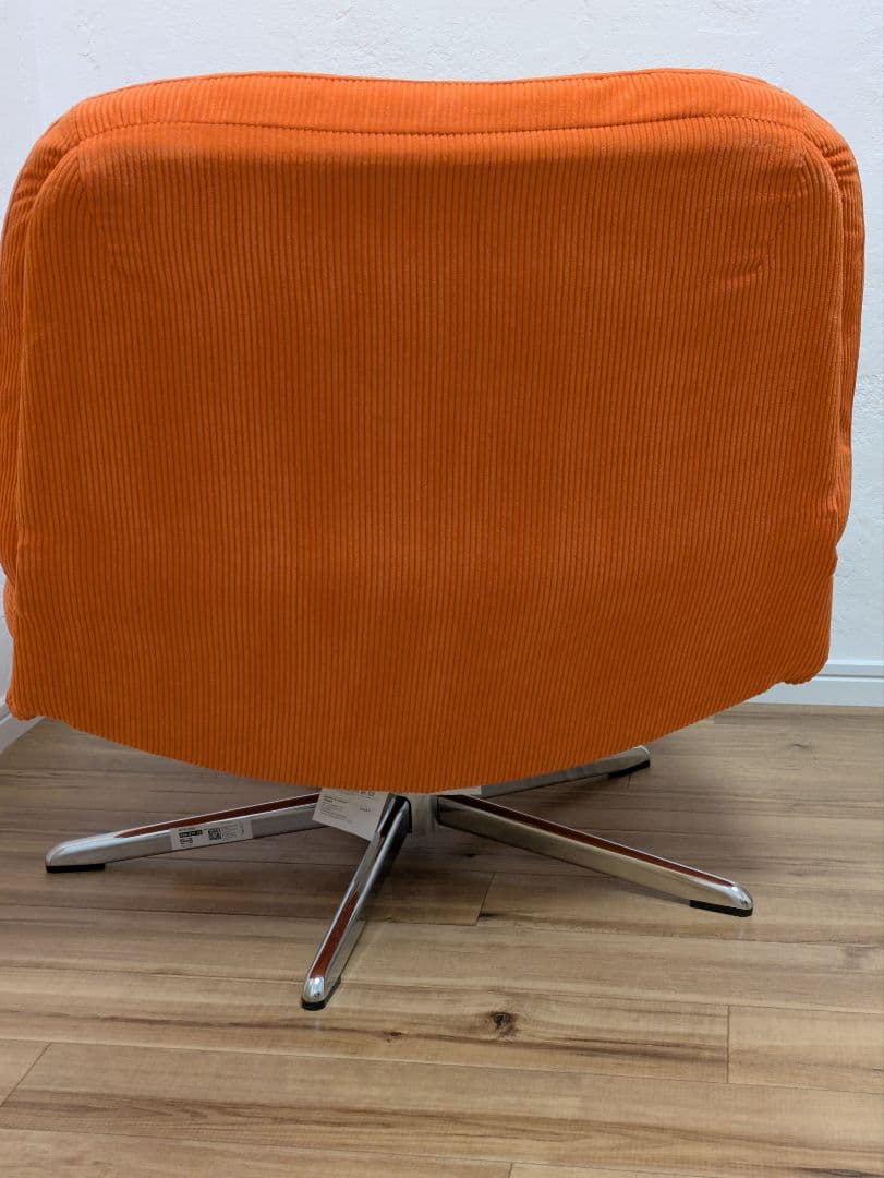 イケア ディヴリンゲ IKEA DYVLINGE 回転ソファ オレンジ