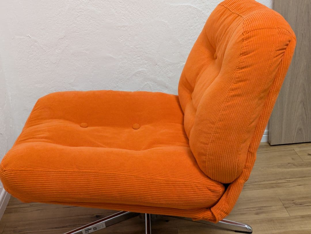 イケア ディヴリンゲ IKEA DYVLINGE 回転ソファ オレンジ