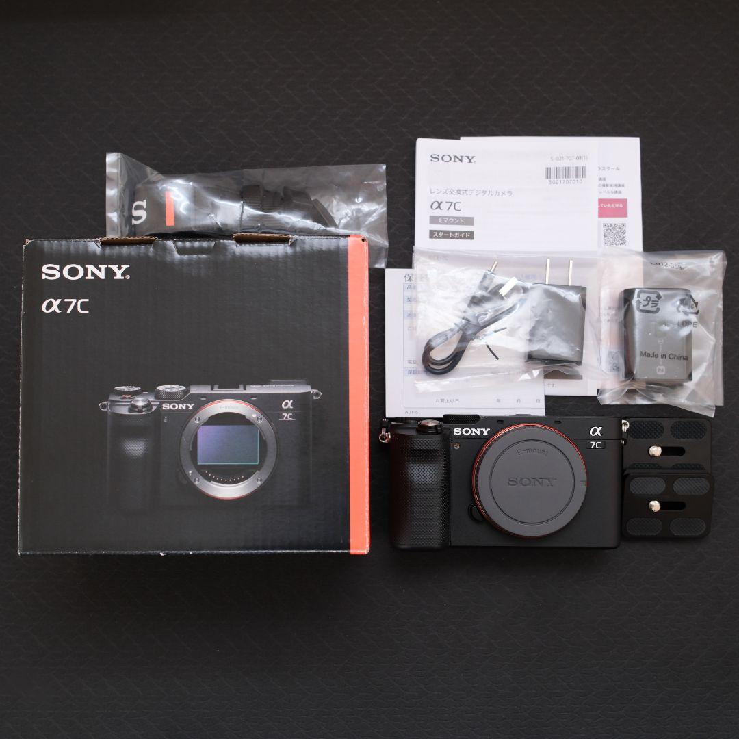 SONY ILCE-7C ブラック α7c