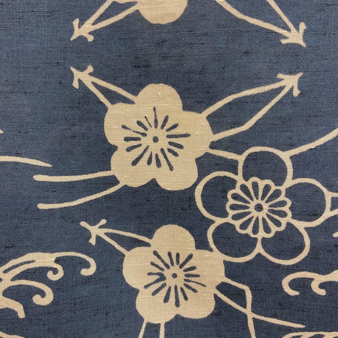 爽☆源氏物語　綿紬浴衣　特殊染色注染