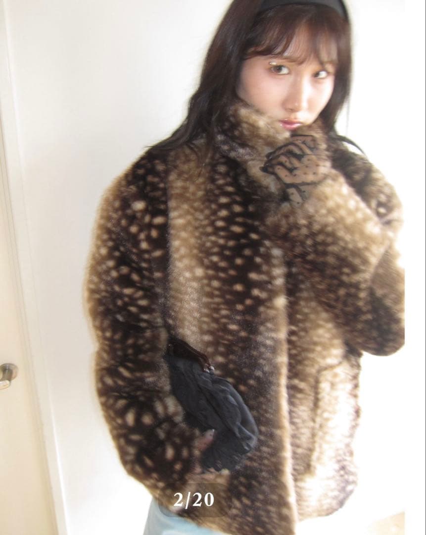 【新品未使用】n.k atelier Bambi Fur Jacket