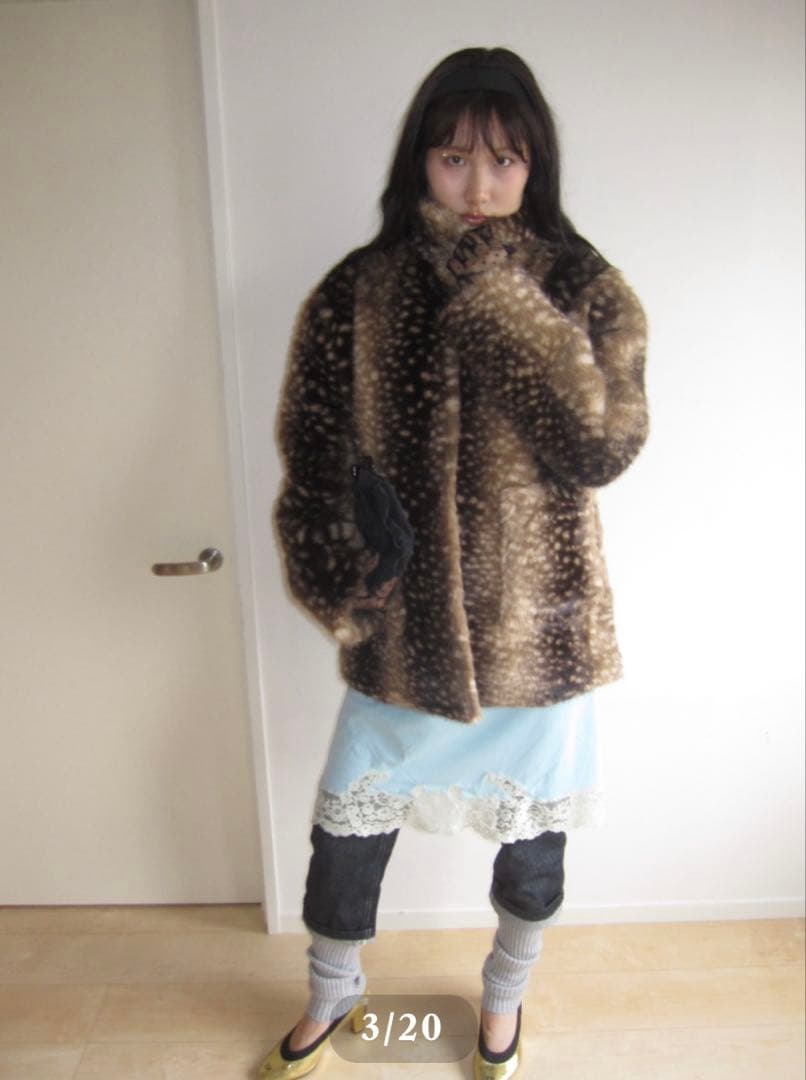 【新品未使用】n.k atelier Bambi Fur Jacket