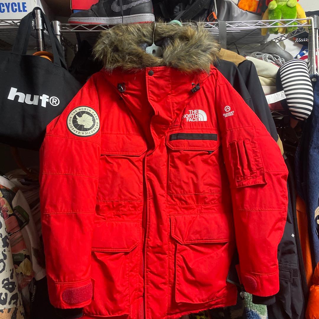 THE NORTH FACE SUMMIT SERIES ダウンジャケット 赤