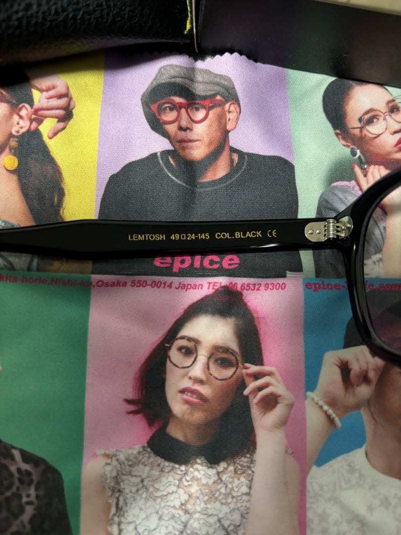 モスコット/レムトッシュ ブラック49サイズ