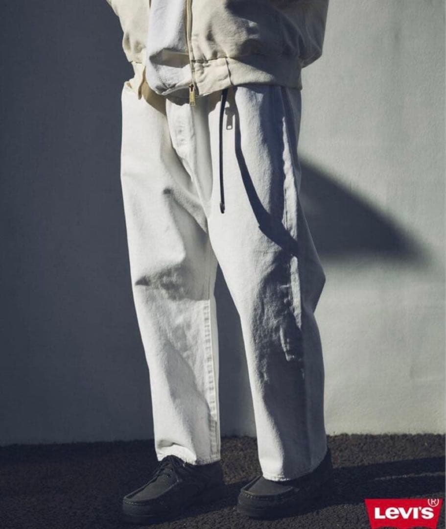 【LEVI’S(R)/リーバイス(R)】別注 501(R) WHITE L28