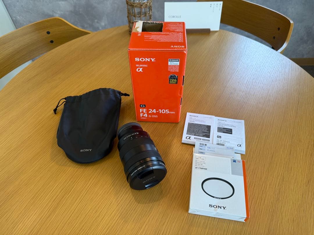 【美品】SONY FE 24-105mm F4 G OSS SEL24105G
