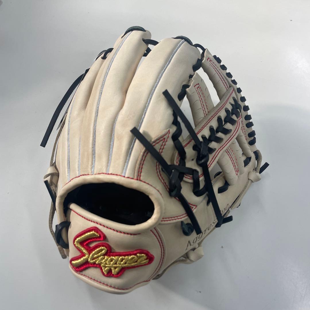 希少 久保田スラッガー 限定ジュニア軟式グローブ クリーム色 J6X型