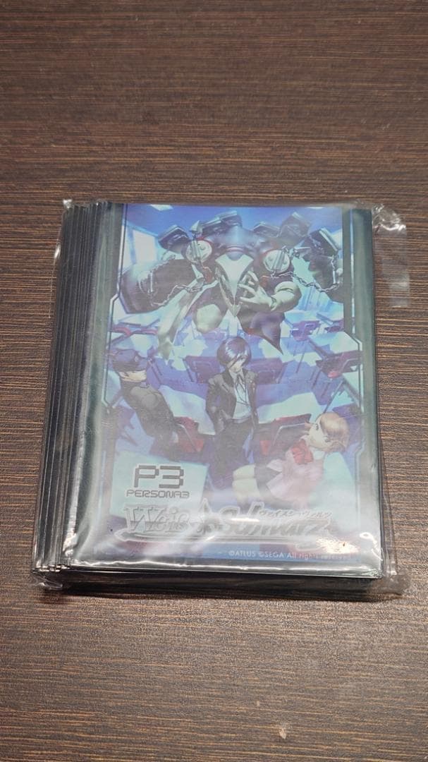 WS ペルソナ3 金銀スリーブ 未開封 PERSONA3 50枚