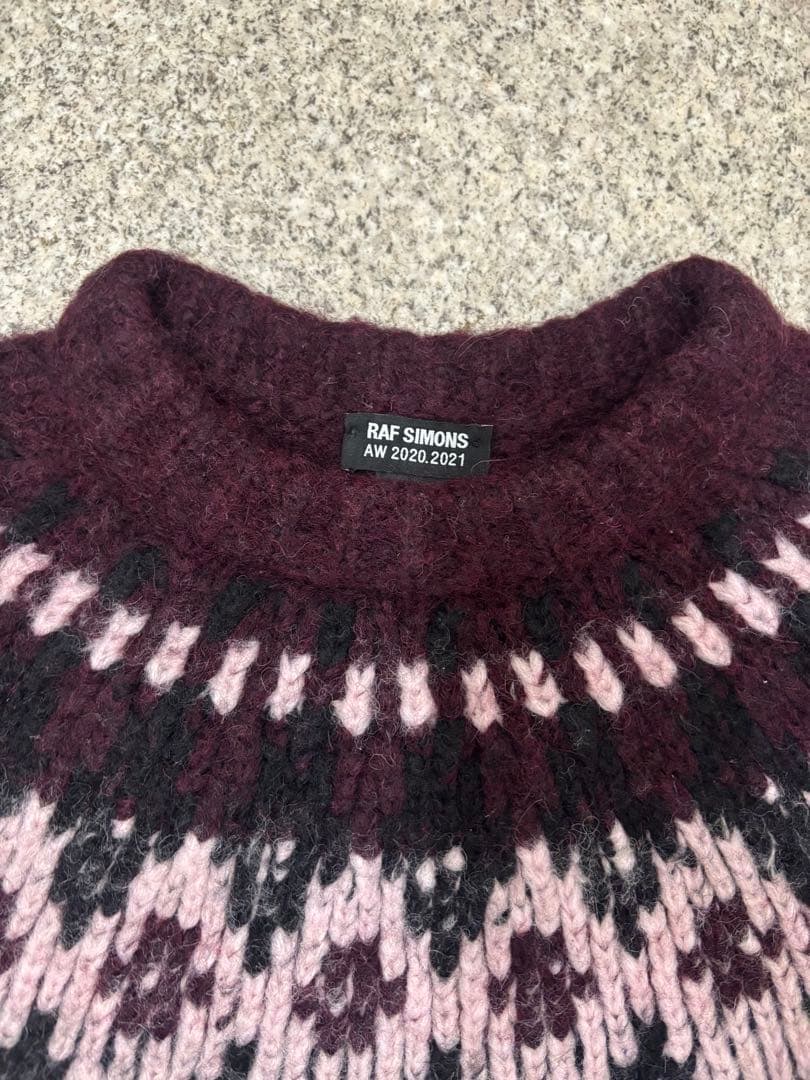 ラフ　シモンズ　RAF SIMONS 新品　ニット