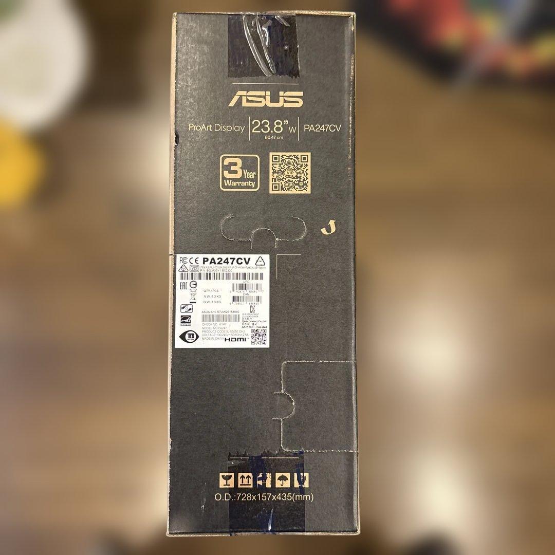 【新品未開封】ASUS モニター ProArt PA247CV 23.8インチ