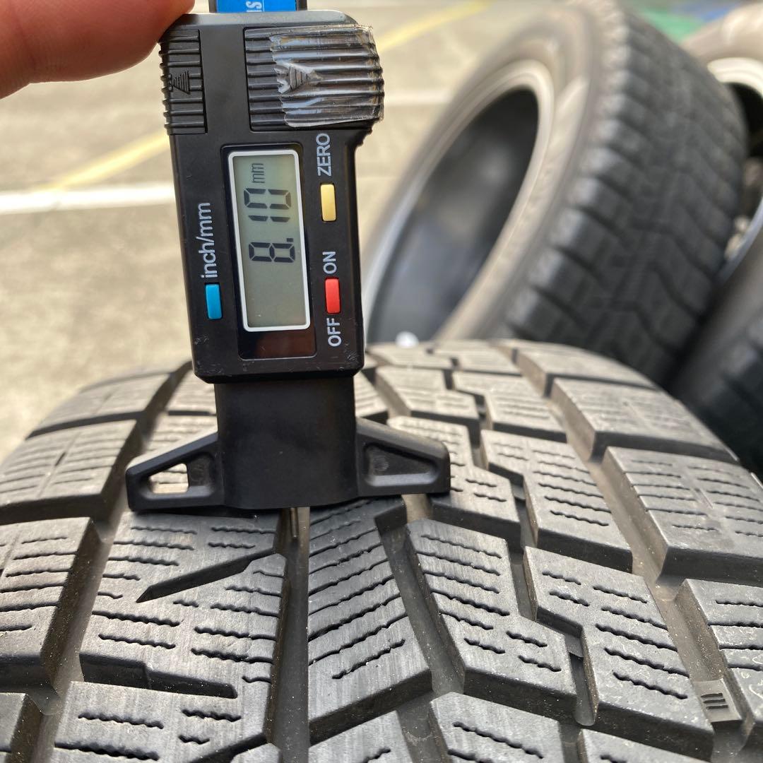 ◇中古バリ溝ヨコハマ205/60R16+トヨタ平座用アルミスタッドレスセット