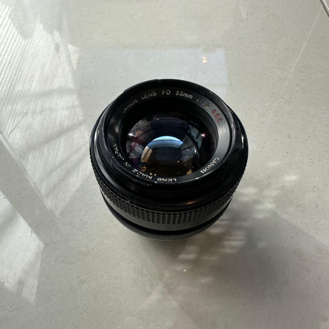 Canon FD 55mm F1.2 S.S.C. レンズ