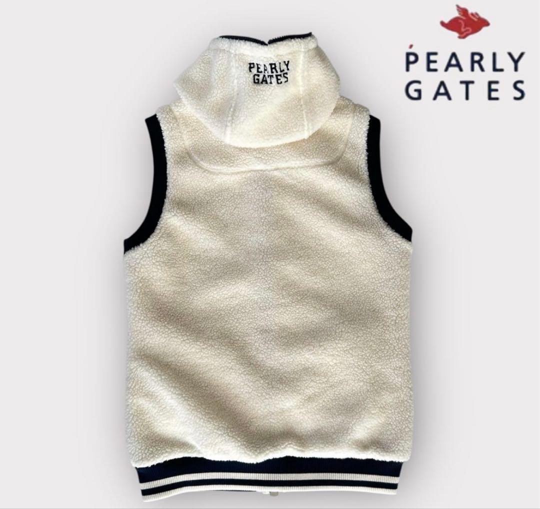 希少　パーリーゲイツ　もこもこベスト　1