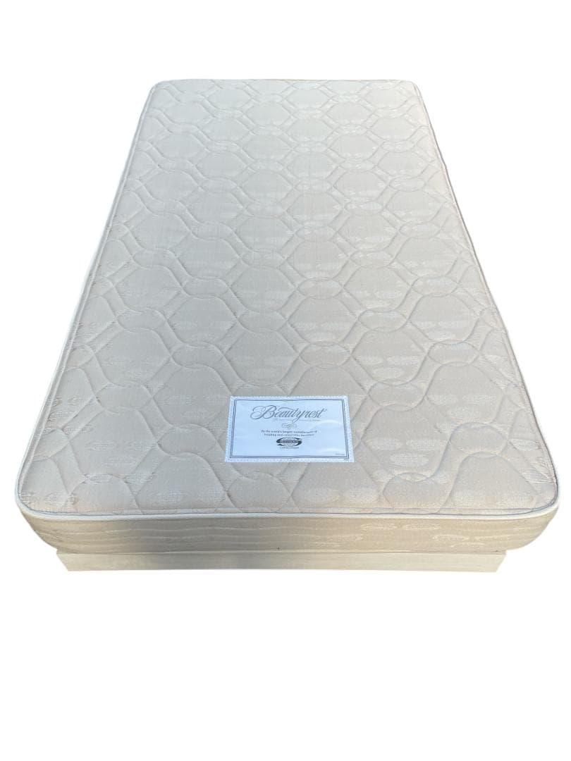 大阪京都 美品 シモンズ シングル スプリングマットレス ワイドシングル ⑨