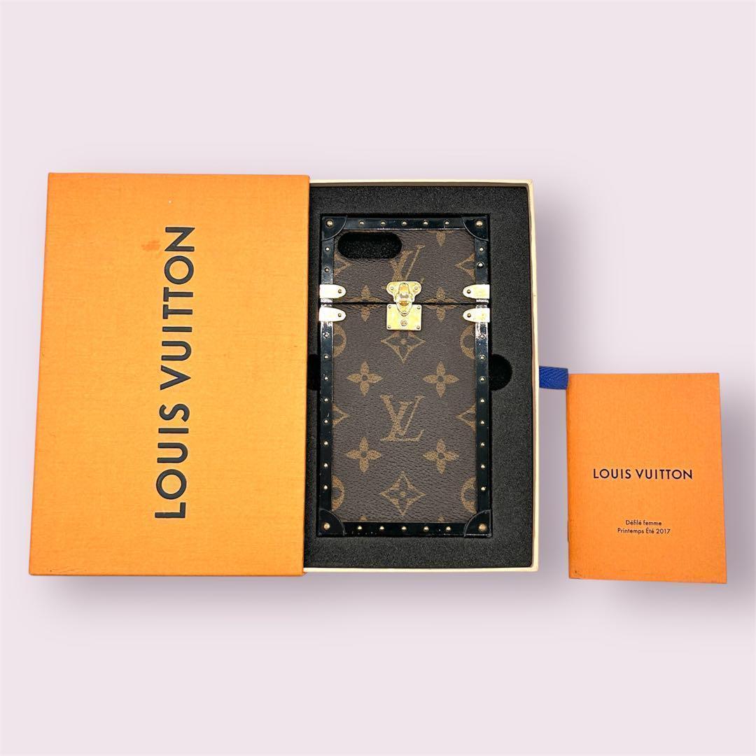 ルイヴィトン　アイフォンケース　iPhone　アイトランク　モノグラム　7＋