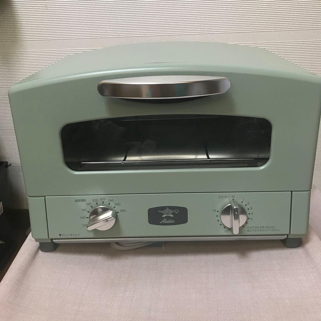 新品未使用　アラジントースター2枚焼　グリーン