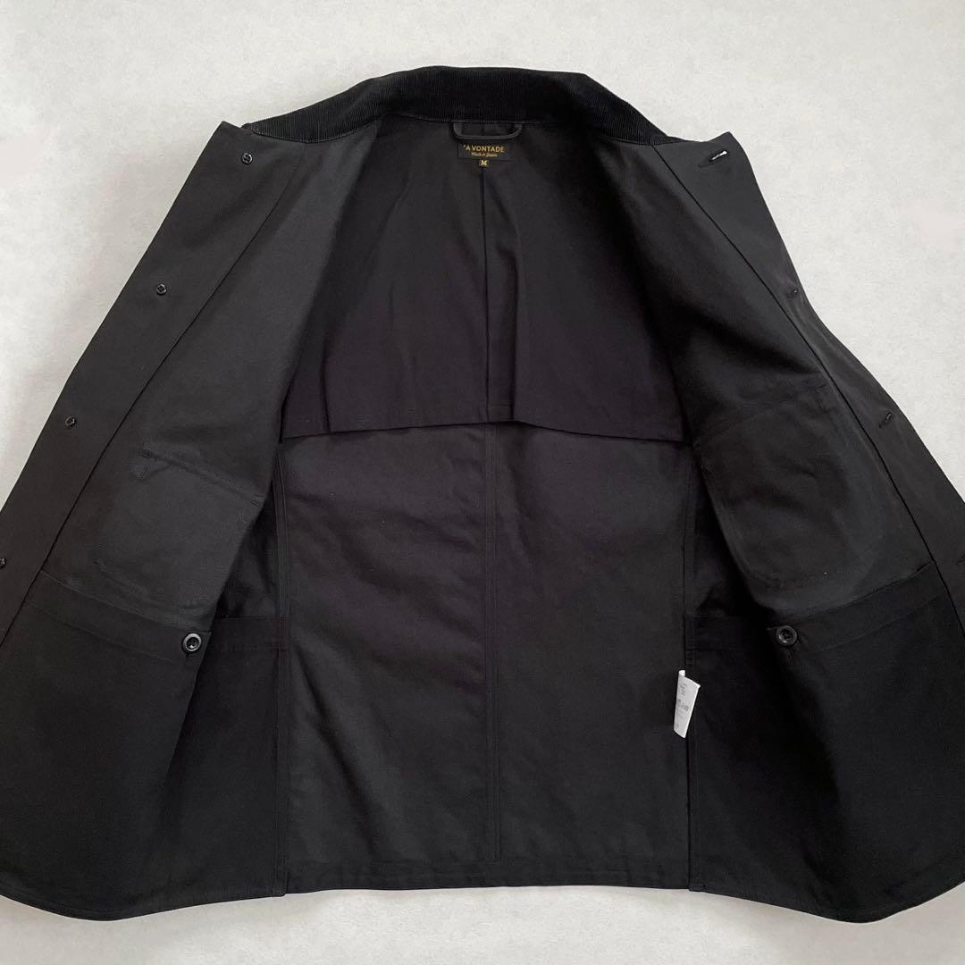 A Vontade Old Hunting Jacket 黒 Mサイズ