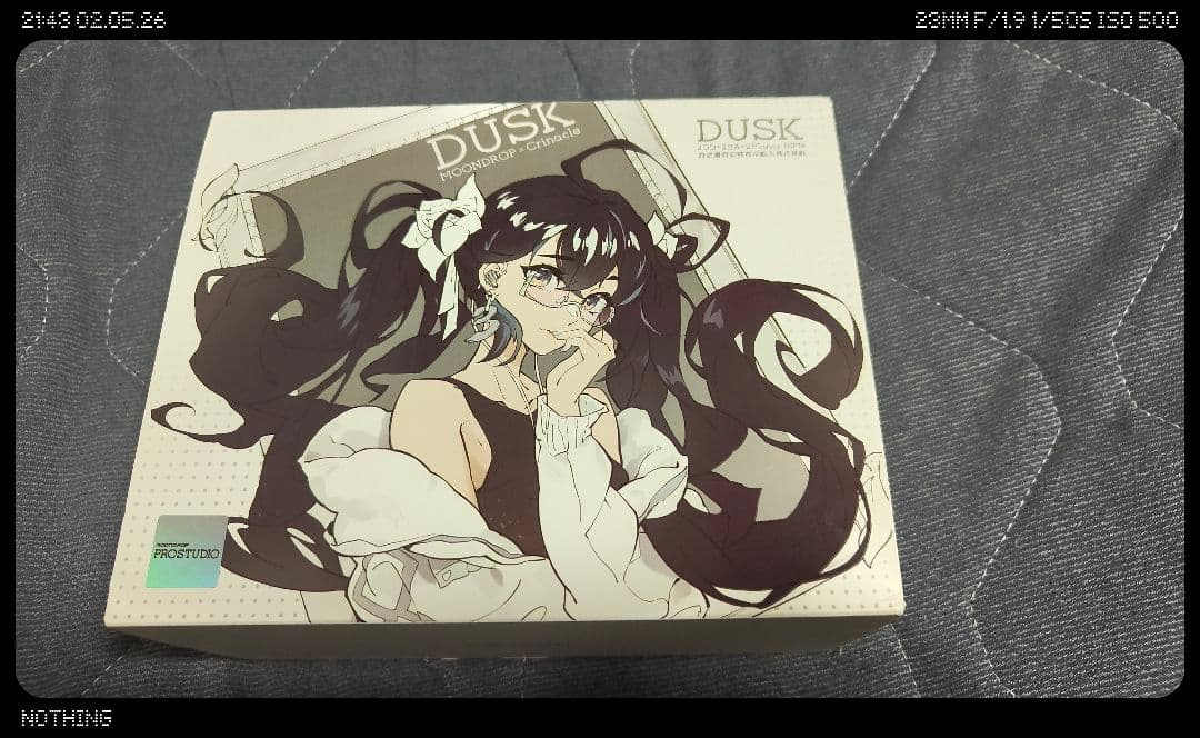 イヤホン Moondrop DUSK