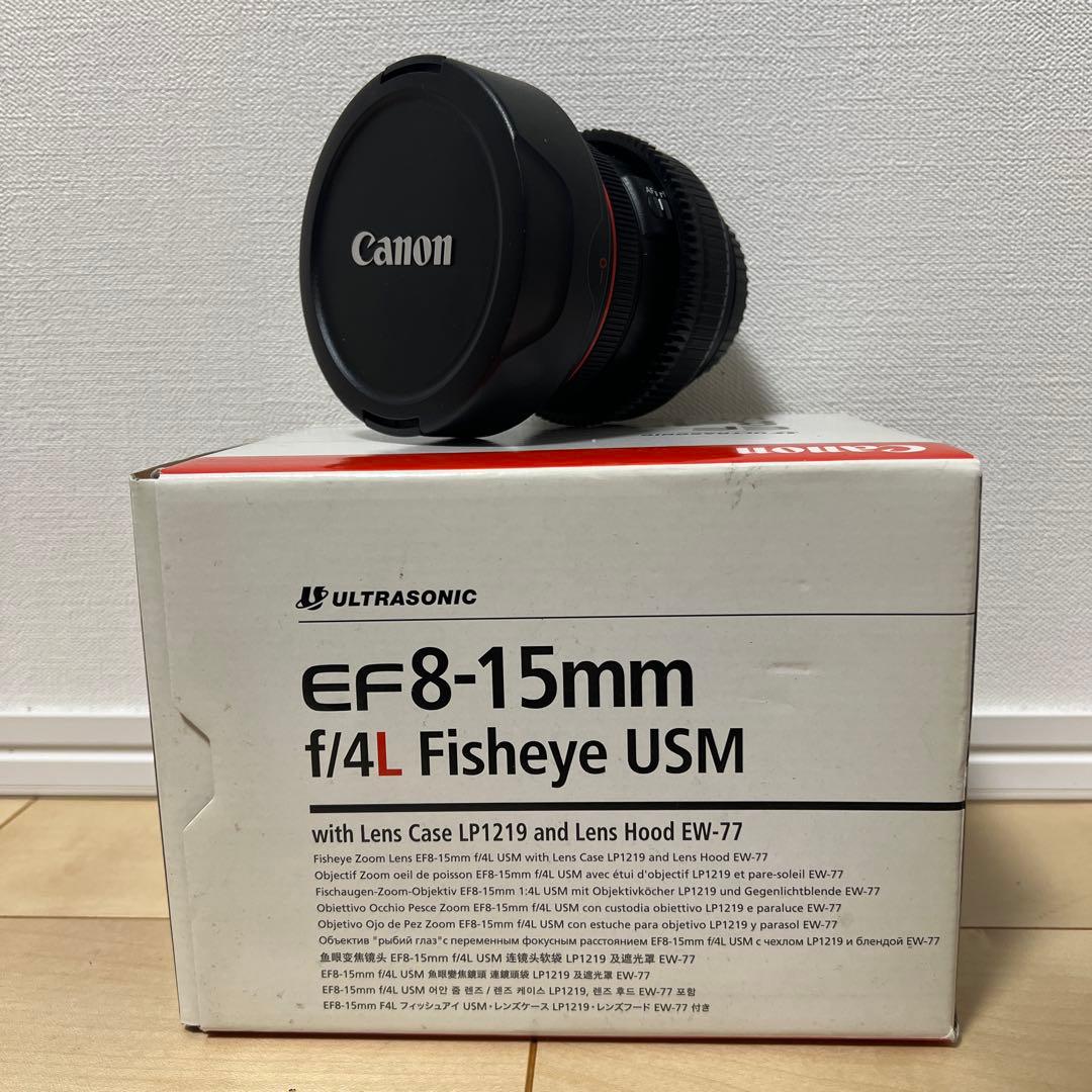レンズ(ズーム) Canon EF 8-15mm f/4L Fisheye USM
