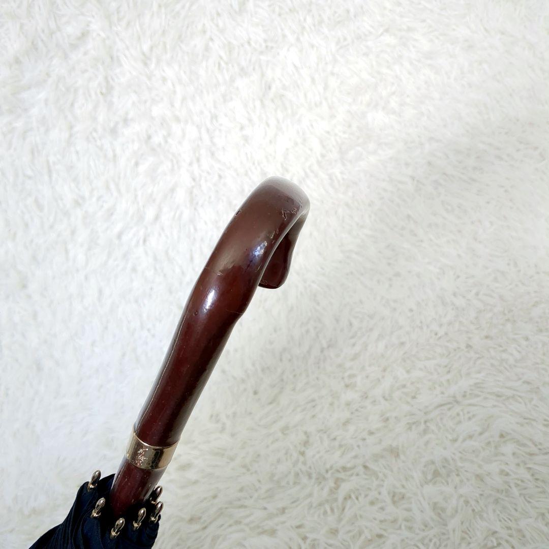 美品✨️POLO RALPH LAUREN 長傘 ブラック　ロゴ