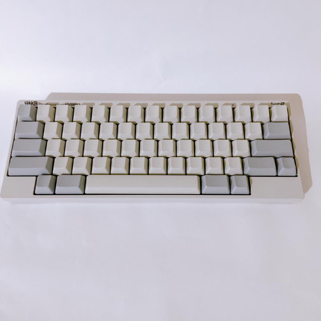 PFU HHKB Type-S 無刻印／白（英語配列）