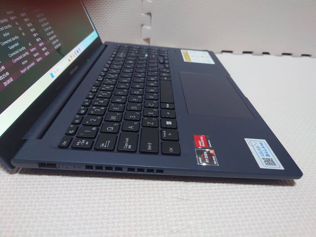 美品ASUS Vivobook15X/Ryzen5 5600H/美麗OLED液晶