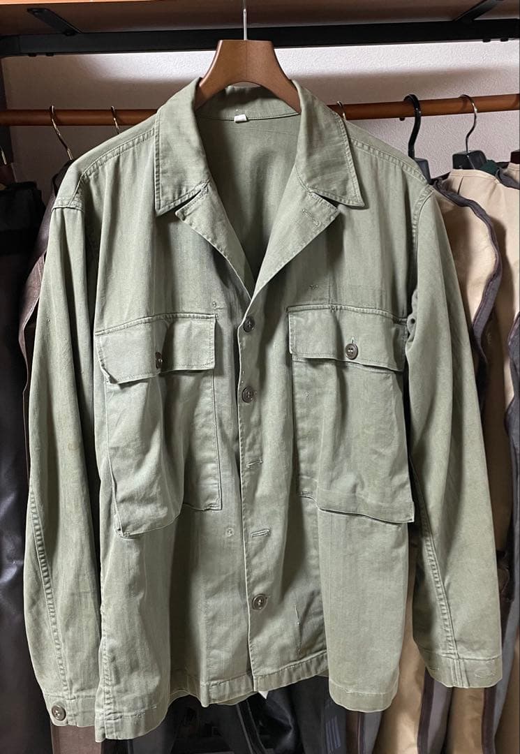 【40'sVINTAGE】US ARMY HBTJACKET