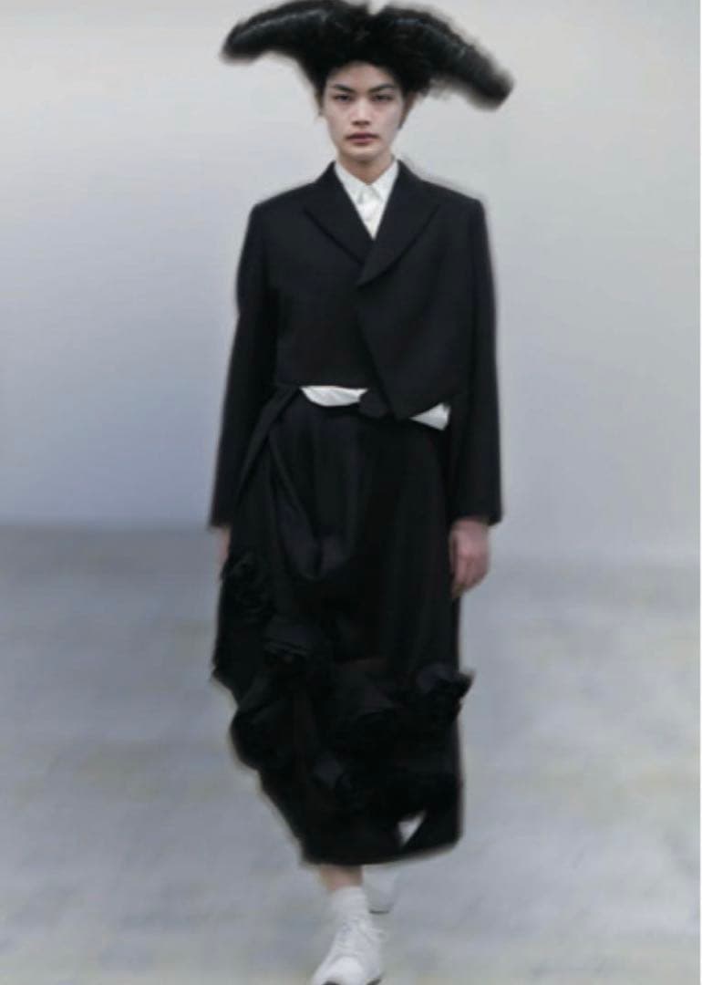 コムデギャルソン コムデギャルソン 23AW ウールギャバ ショートジャケット