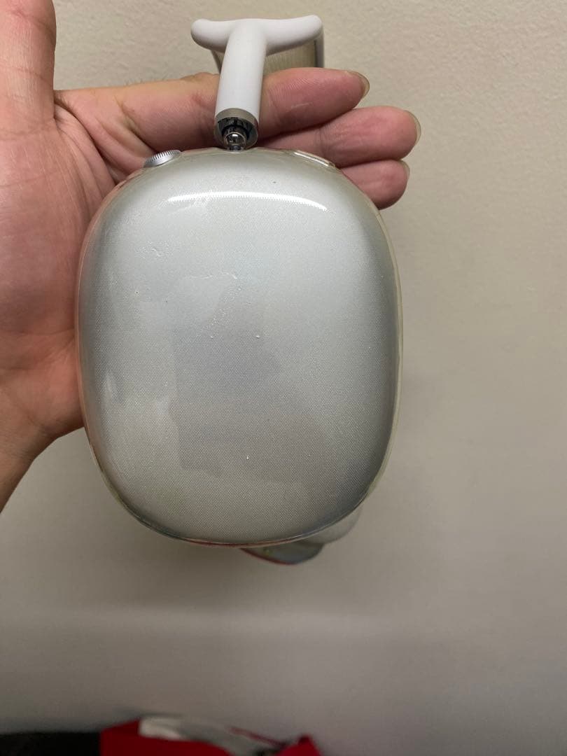 ま*き様 AirPodsMAX本体 シルバー ケース付き