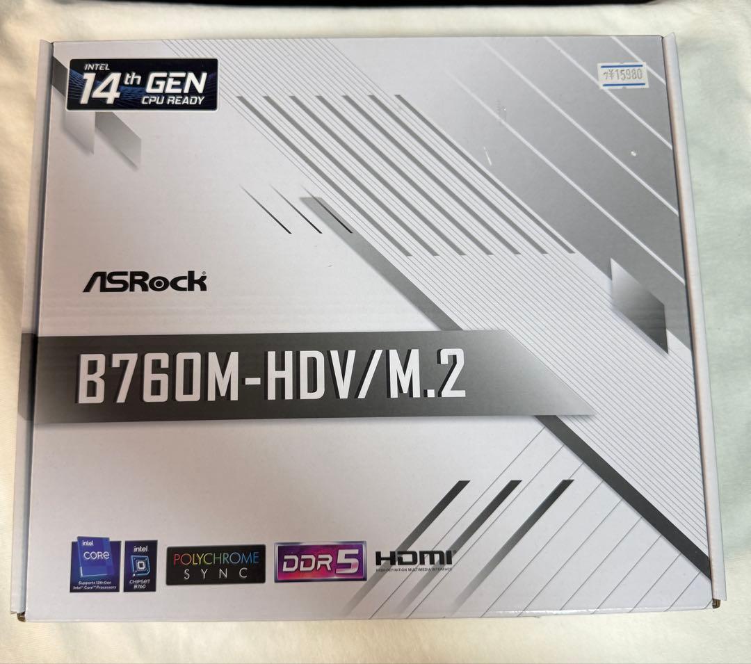 ASRock B760M-HDV/M.2 マザーボード