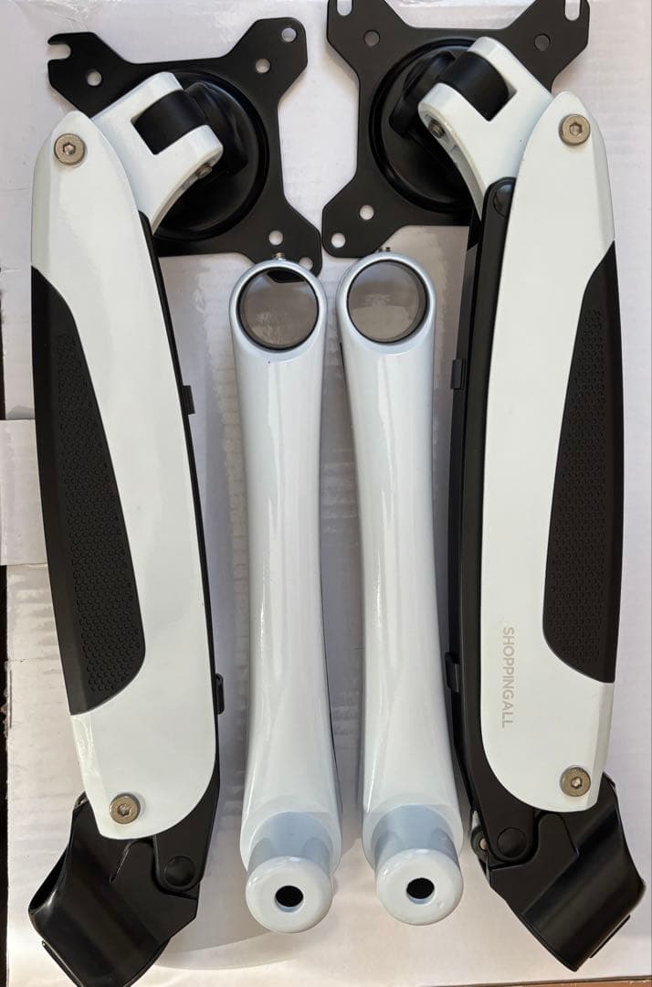 【値下げ】SHOPPINGALL デュアルモニターアーム SA-GM124D