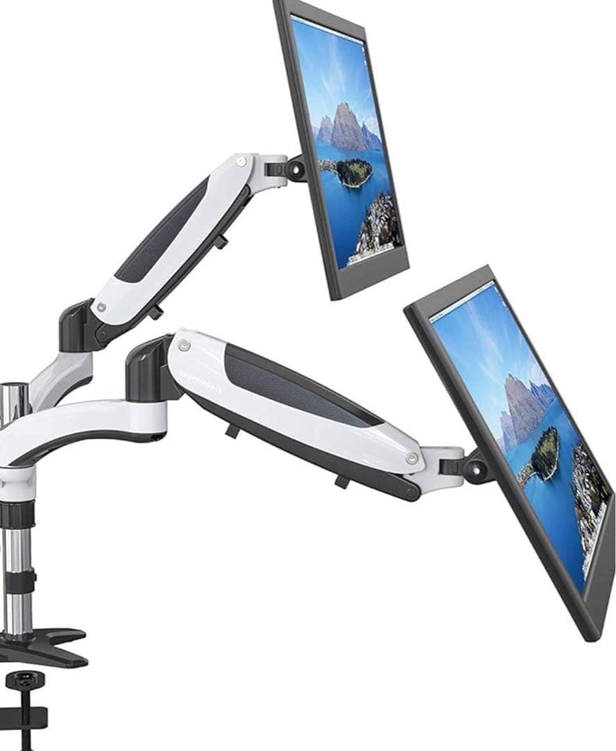 【値下げ】SHOPPINGALL デュアルモニターアーム SA-GM124D