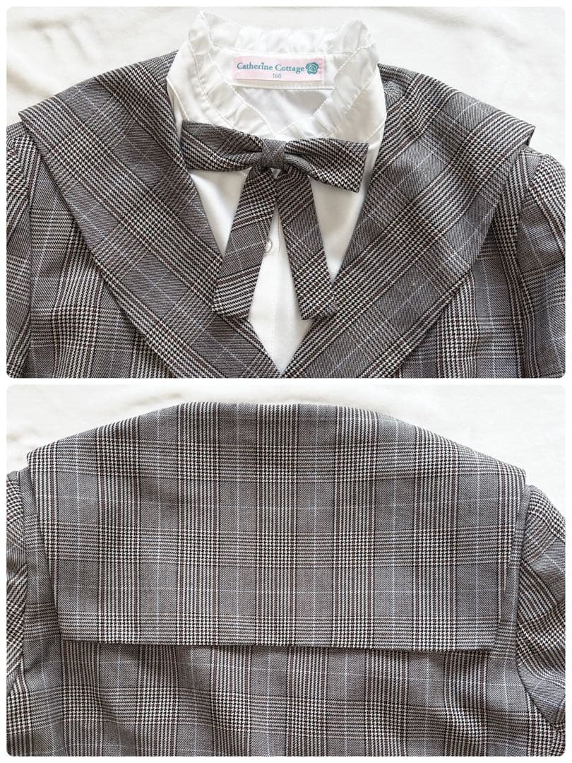 極美品☆キャサリンコテージ 卒服 セーラー　フォーマルパンツスーツ チェック