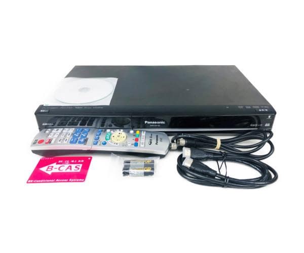 完動品 美品 Panasonic DVDレコーダー DMR-XW120-K