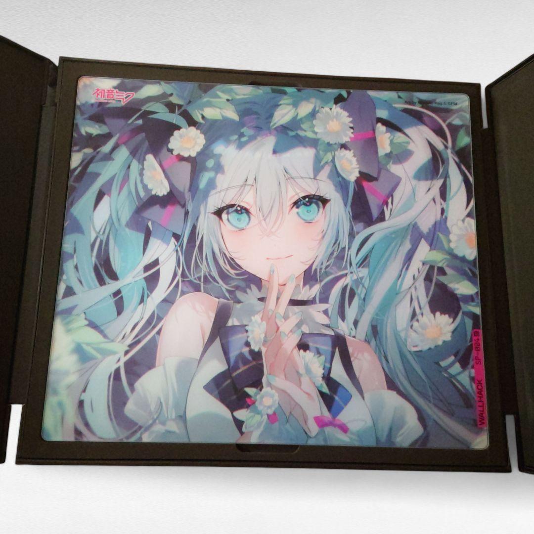 美品 WALLHACK SkyPAD SP-004 初音ミク ガラスマウスパッド