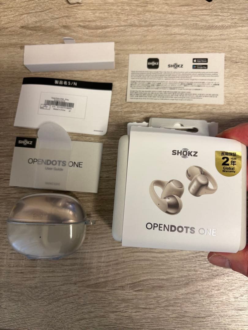 SHOKZ OPEN DOTS ONE ワイヤレスイヤフォン