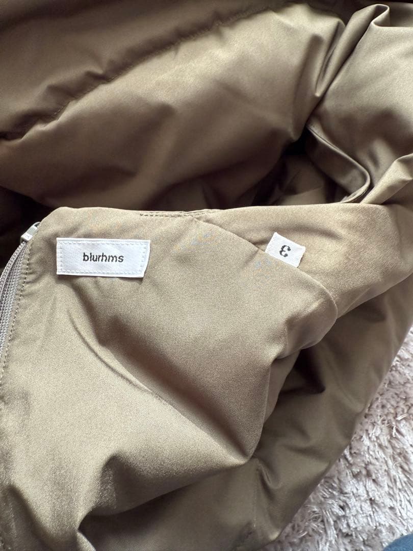 blurhms ブラームス Invisible Down Tee インナーダウン