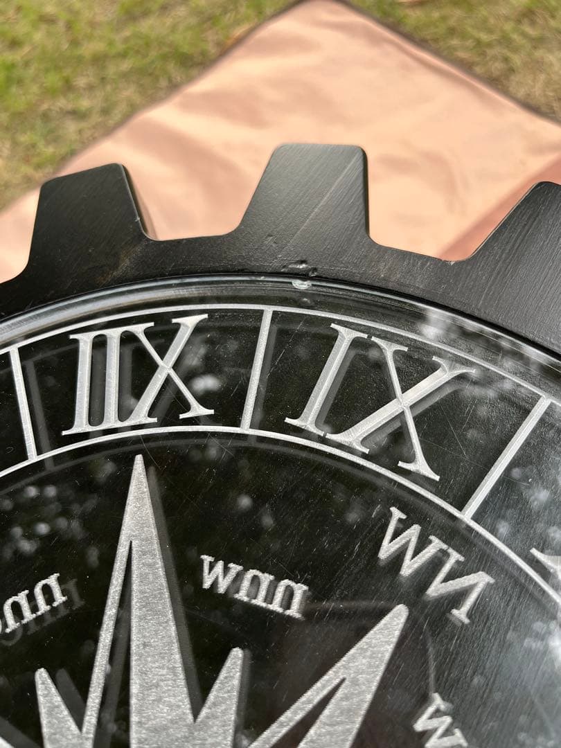 胡麻麦茶！！GGCrewマジックテーブル　鉄脚バージョン　コンパス